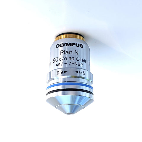 Olympus 50x Plan N Achromat Oil Immersion Objective