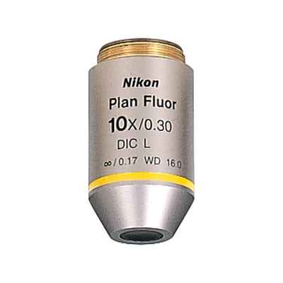 Nikon 10x Plan Fluorite Objective Lens